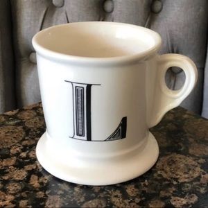 Anthropologie “L” mug